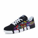 Frühling Herbst Herrenschuhe Mode Graffiti Herren Sneaker Leichte Herrenschuhe Lässig Low Top Atmungsaktiv Schwarzer Mann Segeltuchschuh L6