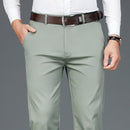 2022 Frühling Neue Männer Bambusfaser Casual Hosen Klassischen Stil Business Fashion Khaki Stretch Baumwolle Hose Männliche Marke Kleidung