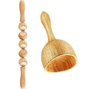 Holztherapie-Massagegerät Lymphdrainage-Massagegerät Anti-Cellulite-Faszien-Massagerolle zur Linderung von Muskelschmerzen im ganzen Körper