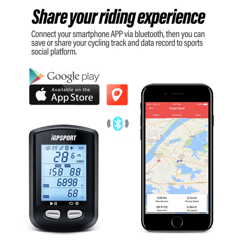 iGPSPORT IGPS iGS10S iGS 10S GPS ANT + Odómetro Ciclismo Bicicleta Computadora Brasil Sensores Cycl Speedomet Montar Ciclismo Velocímetro