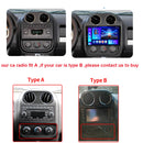 NAVISTART Autoradio für Jeep Compass Patriot 2010-2016 Autoradio Stereo 2 Din Player GPS Navigation Carplay DSP OBD Kein CD Player