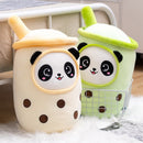 25/70 cm Real-Life Bubble Tea Cup Plüschtier Kissen Gefüllte Lebensmittel Weiche Puppe Milch Tee Tasse Kissen Kissen Kinder Spielzeug Geburtstagsgeschenk