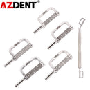 1 PC Zahnärztlicher kieferorthopädischer interproximaler Schmelzreduktions-Automatikstreifen 15 HD bis 90 HD interproximaler Schmelzreduktionsgriff IPR