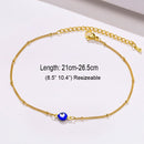 Snake Chain Anklet for Women Girls Adjustable Summer Beach Chain Anklet Bracelet Mother&