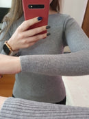 2023 Frühling Casual Langarm Herbst Strickpullover Frauen Pullover Pullover Korean Style Winter Slim White Pull Strickwaren 7571