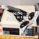 50 g/Stk. 4 Bündel mit Verschluss, transparente Spitze, Ombre, Blond, Braun, freier Teil, glattes Remy-Echthaar, kurzer Bob-Stil