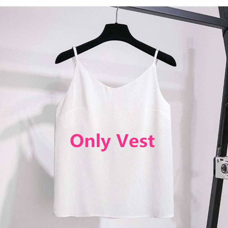 2021 Autumn New Suit Jacket Suspender Pants Three-piece Women&