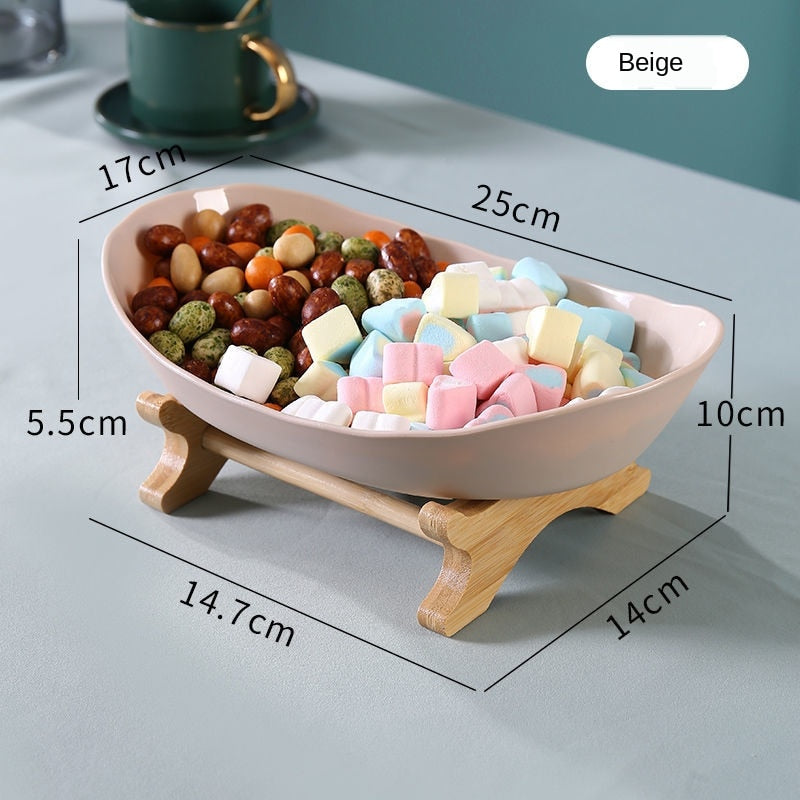 2021 Living Room Home Dreischichtiger Kunststoff-Obstteller Snack Dish Kreative Moderne Dörrobstschale Korb Candy Tortenständer