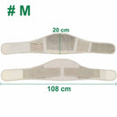 BYEPAIN Ajustable Autocalentamiento Turmalina Cintura Brace Soporte Entrenador de cintura Terapia magnética Cinturón de cintura Lumbar Care Braces