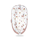 80x50cm Baby Nest Bed Portable Crib Travel Bed Solid Cotton Newborn Baby Crib Infant Bedding