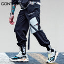 GONTHWID 2022 Taschen Cargo Haremshose Herren Casual Jogger Baggy Taktische Hose Harajuku Streetwear Hip Hop Fashion Swag