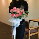 40 Uds papel tisú 75*52CM papel artesanal envoltura Floral papel de álbum de recortes regalo flor decorativa papel decoración del hogar fiesta