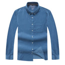 Neue Ankunft Super große Cord Junge Männer Baumwolle Plain Langarm Freizeithemden Hohe Qualität Plus Größe XL2XL3XL4XL5XL6XL7XL8XL