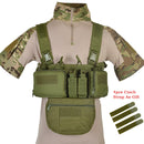 CS Match Wargame TCM Chest Rig Airsoft Chaleco táctico Paquete militar Revista Bolsa Funda Sistema Molle Cintura Hombres Nylon