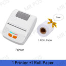 Tragbarer Mini-Drucker Kabellos Bluetooth-Belege Thermodrucker Handy 58 mm Android IOS PC Pocket Bill Makers Impresora