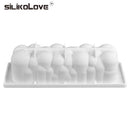 SILIKOLOVE 3D Cloud Serie Silikonform Art Kuchenform DIY Hausgemachte Backwerkzeuge Blase Spirale Desserts Mousseform