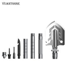 Militärische taktische Multifunktionsschaufel Outdoor Nuggets Werkzeuge Camping Survival Klappspaten Werkzeug Autoausrüstung Schneeschaufel