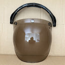 Soman Jethelm Visier Bubble Flip Up Motorräder Visier Capacete Lens Helmzubehör BV01