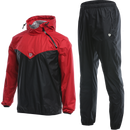 VANSYDICAL Saunaanzug Herren Fitnessbekleidung Set Hoodies Pullover Sportbekleidung Laufen Fitness Gewichtsverlust Schwitzen Sport Jogginganzug