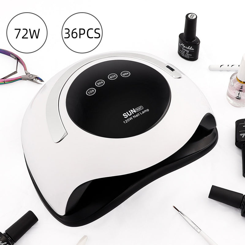 Smart Sensor UV-Nagellampe Nageltrockner LED-UV-Eislampe Maniküre Pediküre Nagelgel-Härtungslack UV-Licht Schnell trocknender Nagellack