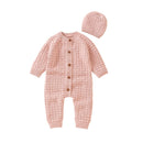 Baby Strampler Gestrickte Neugeborene Jungen Overalls Herbst Langarm Kleinkind Mädchen Pullover Kleidung Kinder Overalls Winter