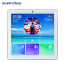 Smart Home Audio 4-Kanal-Wireless-Bluetooth-In-Wand-Verstärker-Touchscreen, Unterputz-Radio, USB-TF-Kartenleistung für Lautsprecher