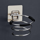 Badezimmer-Haartrockner-Halter, Gebläse, Heim-Organizer, selbstklebend, an der Wand befestigt, nagelfrei, keine Spuren, Aufkleber, Haarpflege-Trockner, Lagerregal