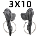 microNEW Road Bike Shifter 7/8/9/10/11 Speed Dual Control Lever Road Cycling Brake Lever For 22.2-23.8mm Handlebar