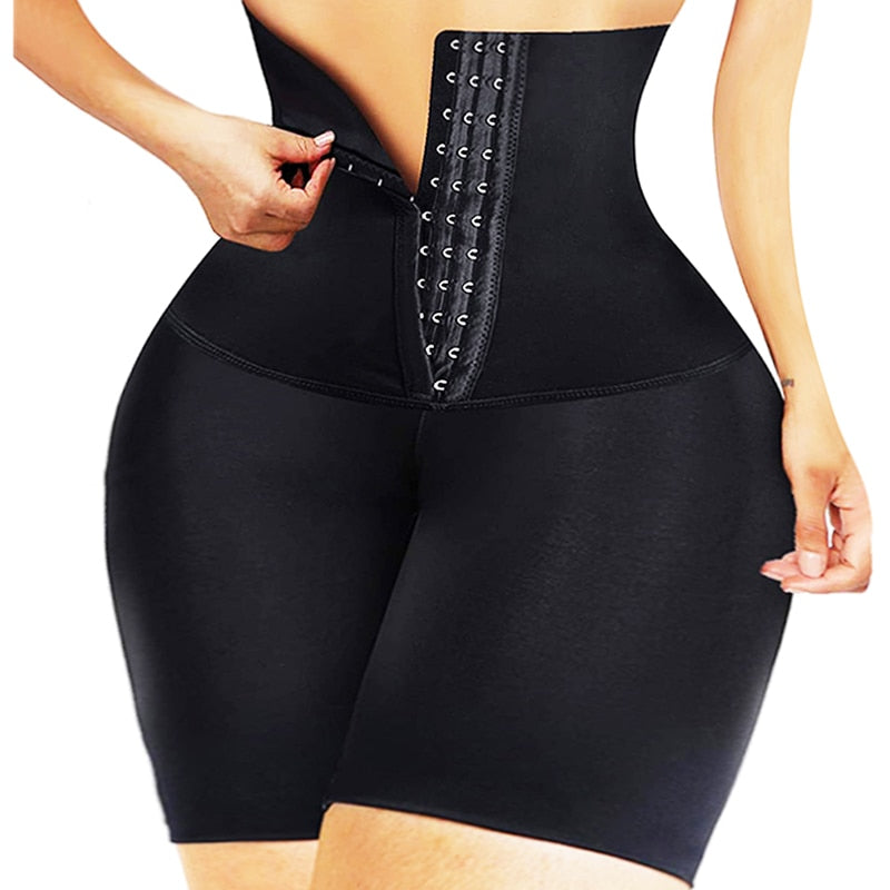 Shorts High Waist Trainer Lift Up Butt Lifter Body Shaper with Hooks Firm Tummy Control Panties Shapewear Thigh Slimmer Girdles