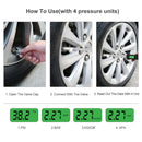 Geartronics Digitaler Reifendruckmesser Dual Head 200 PSI Heavy Duty Reifendruckmesser für LKW Auto 4 Einstellungen mit Hintergrundbeleuchtung LCD