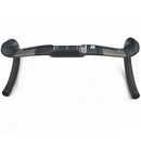 Superlogic Kohlefaser-Fahrradlenker Reduzieren Sie den Widerstand, gebogene Lenker, stärken Sie Fahrradteile, 400/420/440 mm, innere Führung, ud matt