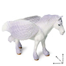 Oenux Classic Mythical Rainbow Pegasus Simulation Animal Original Fairy Tale Fly Horse Action Figures Model PVC Educational Toys