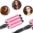 3 Fässer Lockenstab Automatische Dauerwelle Schiene Keramik Lockenwickler Hair Waver Lockenwickler Rollen Styling-Werkzeuge Hair Styler Zauberstab