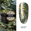 ROSALIND Gel-Nagellack-Set Shiny Platinum Nails Art für die Maniküre Nail Gel Lak UV-Farben Top Base Coat Primer Hybrid-Lacke