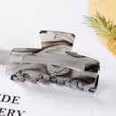 Mode Leopardenmuster Haarkrallen Geometrische Haarklemme Grab Hair Styling Haarspangen für Frauen Mädchen Haarnadel Haarschmuck