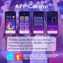 Star Galaxy Sternenhimmel Projektor Rotierendes Wasser Winkendes Nachtlicht Led Bunte Nebel Wolke Lampe Atmospher Schlafzimmer Neben Lampe