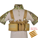 CS Match Wargame TCM Chest Rig Airsoft Chaleco táctico Paquete militar Revista Bolsa Funda Sistema Molle Cintura Hombres Nylon