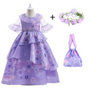 2-12Y Baby Mädchen Kleid Blumenkleid Mädchen Tutu Prinzessin Kleid Cosplay Kostüm Halloween Kleid Weihnachten Show Geburtstagsfeier Kleid