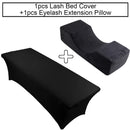 Neck Lash Pillow Memory Foam Lash Pillow 1pcs Eyelash Extension Bed Cover Elastic Sheet For Grafting Eyelashes Makeup Tool Salon