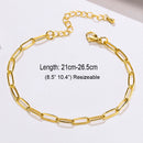 Snake Chain Anklet for Women Girls Adjustable Summer Beach Chain Anklet Bracelet Mother&
