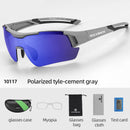 Gafas de ciclismo ROCKBROS, gafas de sol polarizadas para bicicleta de montaña y carretera, protección UV400, gafas de bicicleta Unisex ultraligeras, equipo deportivo