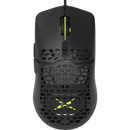 Delux M700A Leichte RGB-Gaming-Maus 67 g 7200 DPI 1000 Hz Ergonomische Mäuse mit Ultra Weave-Kabel für Computerspieler