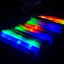 12/15/30/60 Teile / Los Knicklichter Bulk Bunte LED-Schaumstoff-Knicklichter Cheer Tube RGB LED Glow in the Dark Light für Weihnachtsfeier
