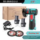 YIKODA 12 V Brushless Mini Winkelschleifer Akku Polierschleifmaschine Diamantschneiden Elektrische DIY Elektrowerkzeuge