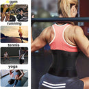 LAZAWG Damen Taillentrainer Gürtel Bauchkontrolle Taille Cincher Trimmer Sauna Schweiß Trainingsgürtel Schlankes Bauchband Sportgürtel