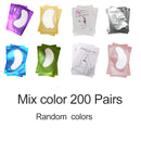 200/400 Paar Wimpernverlängerung Hydrogel Patches Wimpern unter Augenpad liefert Patches für Wimpernverlängerung Makeup Tool Aufkleber