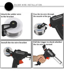 110V/220V 60W Automatically Send Tin Gun Hand-held Soldering Iron External Heat with Power Switch Welding Repair Tool