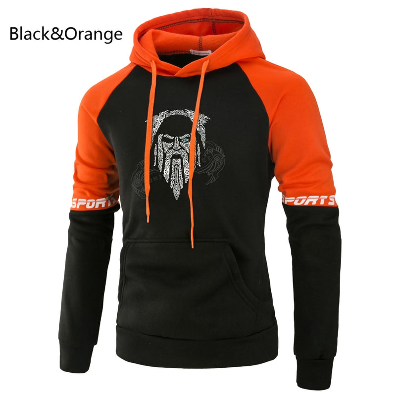 2022 New Odin Vikings Hoodies For Men Fashion Autumn Winter Viking legend Streetwear Mens Tracksuit Casual Sweatshirt Hoodies