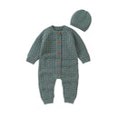Baby Strampler Gestrickte Neugeborene Jungen Overalls Herbst Langarm Kleinkind Mädchen Pullover Kleidung Kinder Overalls Winter