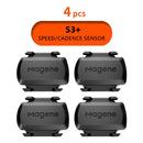 Cycling Magene Mover H64 S3+ ANT+ USB C406 Dual Mode Speed Cadence Sensor Heart Rate Monitor Bicycle Computer Bike Garmin XOSS